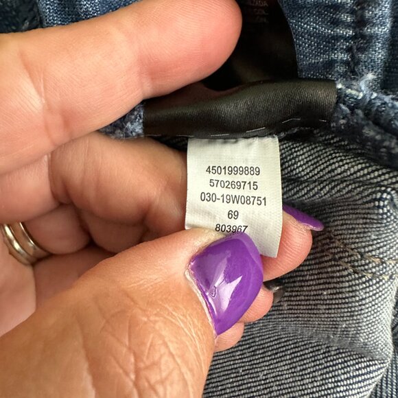 2/$30 White House Black Market Classic Mid-rise Slim Patched Jeans 0 #A0753 - Picture 7 of 9